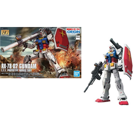 GUNDAM - HG RX-78-2 Gundam 'The Origin Version' 1/144 - Model Kit
