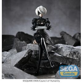 NIER AUTOMATA VER 1.1A - 2B - Statue PM Perching 13cm