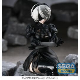 NIER AUTOMATA VER 1.1A - 2B - Statue PM Perching 13cm