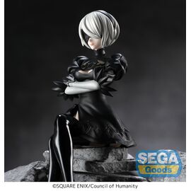 NIER AUTOMATA VER 1.1A - 2B - Statue PM Perching 13cm