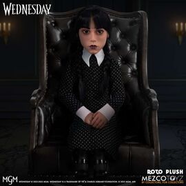 WEDNESDAY - Wednesday Addams MDS Roto Doll - 45cm