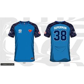 SUPERMAN - Superman 38 - Soccer Jersey Men (XXL)