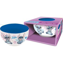 STITCH - Watercolor Blue - Ceramic Bowl in Gift Box - 600ml