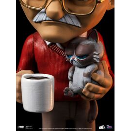 MARVEL - Stan Lee with Grumpy Cat - Figure Mini Co. 15cm