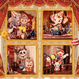 BOOK NOOK KIT - DIY - Animal Carnival - 413pc + LED Light