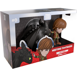 HOW TO TRAIN YOUR DRAGON - Meeting Toothless - Figure Youtooz 11cm