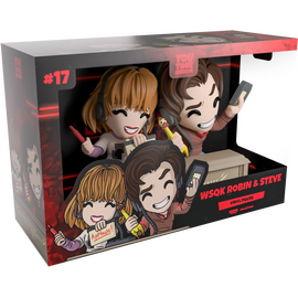 STRANGER THINGS - WSQK Robin & Steve - Figure Youtooz 13cm