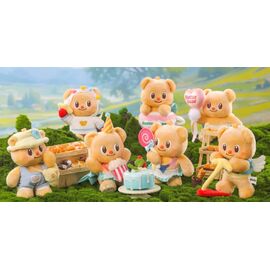 BUTTERBEAR - Party - Display of 6 Plushs 15cm - Mystery Box
