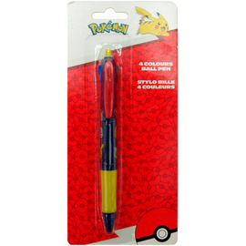 POKEMON - Pikachu - 4 Colour Pen