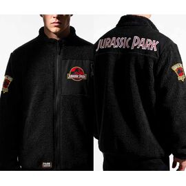 JURASSIC PARK - Logo - Sherpa Jacket (XXL)