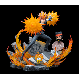 REBORN - Tsuna, Reborn & Natsu - Statue 37cm