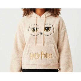 HARRY POTTER - Hedwig - Sherpa Hoodie (S)