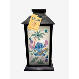 STITCH - 'LunaGlo' Outdoor Solar Lantern 11''