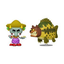 SPONGEBOB - POP Animation - 2 Pack Squidward & Sae Bear