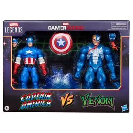 MARVEL - Captain America VS Venom - Figure Legend Series 15cm