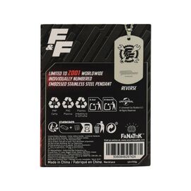 FAST & FURIOUS - Limited Edition Stainless Steel Dog Tag