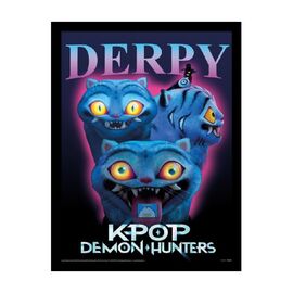 K-POP DEMON HUNTERS - Derpy - Collector Print 45x35cm