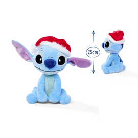 STITCH with Xmas Hat - Plush 25cm