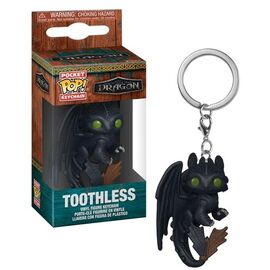 HOW TO TRAIN YOUR DRAGON LIVE ACTION - Pocket Pop Keychain - Toothless