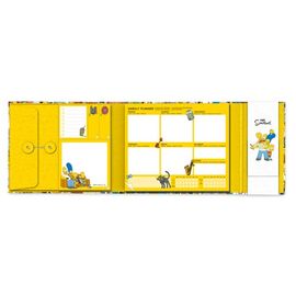 THE SIMPSONS - Weekly Planner + Bloc Note