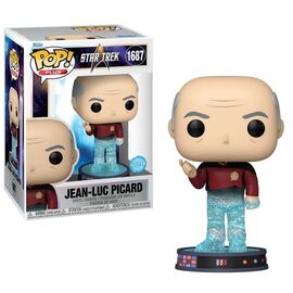 STAR TREK TRANSPORTER - POP Plus N° 1687 - Picard (Glitter)