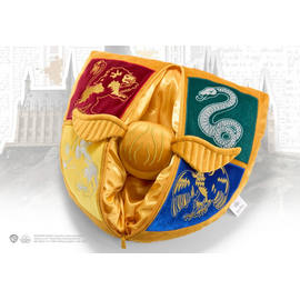 HARRY POTTER - Hogwarts's Blazon and Golden Snitch - Plush 36cm