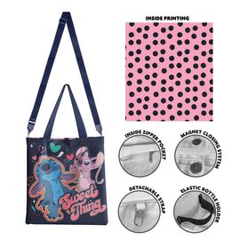 STITCH & ANGEL - Sweet - Limited Edition Premium Tote Bag 40x36cm