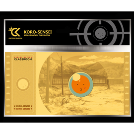 ASSASSINATION CLASSROOM - Koro-Sensei Ball - Golden Ticket
