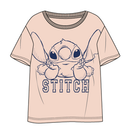 LILO & STITCH - Stitch - Unisex T-Shirt Pink (XL)