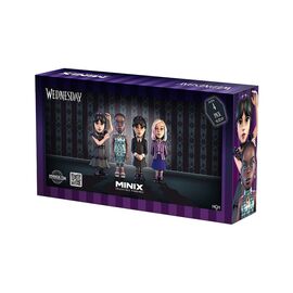 WEDNESDAY -Wednesday, Wednesday in dress,Enid,Bianca -4 Fig. Minix 7cm