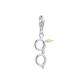 HARRY POTTER - Lightning Bolt & Glasses - Clip on Charm for Bracelet