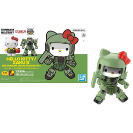 GUNDAM - SD Cross Silhouette Hello Kitty Char's Zaku II - REPROD