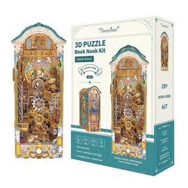BOOK NOOK KIT - DIY- Clock Tower - 430pcs + LED Light