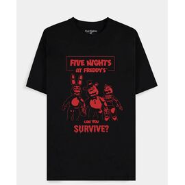 FIVE NIGHTS AT FREDDY'S - Can you survive - Men's T-shirt (XL)