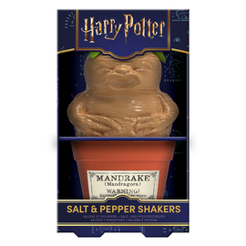 HARRY POTTER - Mandrake & Plant pot - Salt and Pepper Shakers Set