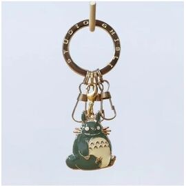 MY NEIGHBOR TOTORO - Grey Totoro - Metal Keychain