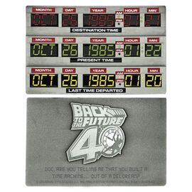 BACK TO THE FUTURE - Time Circuits - Limited Edition Ingot