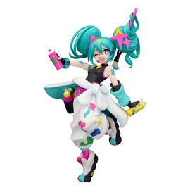 HATSUNE MIKU - Trio Try It Miku Paint Girl - Statue19cm