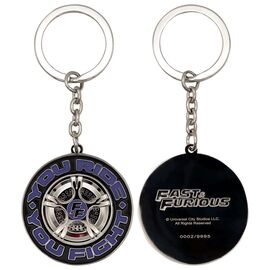 FAST & FURIOUS - You Ride You Fight - Limited Edition Keyring
