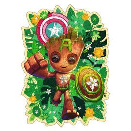 MARVEL - Groot - Wooden Puzzle 150P