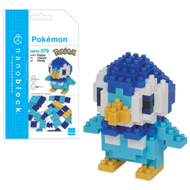 POKEMON - Piplup - Figure Nanoblock 10cm