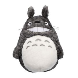 MY NEIGHBOUR TOTORO - Grey Totoro Smiling - Acrylic Plush M
