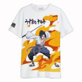 NARUTO SHIPPUDEN - Sasuke Uchiwa - Oversize T-Shirt Men (L)