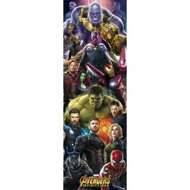 AVENGERS - Infinity War - Door Poster 53x158 cm