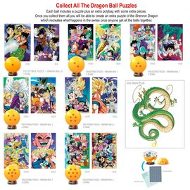 DRAGON BALL Z - Collectible Puzzle - 6 Stars - 2in1 Puzzle + Extra