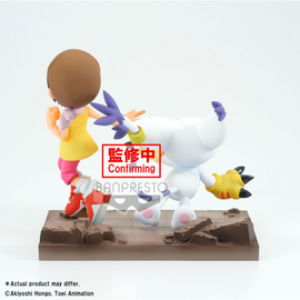 DIGIMON - Hikari & Tailmon - Figure DXF-Adventure Archives 12cm