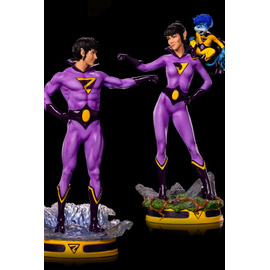 WONDER TWINS - 2-Pack Statuette 1/10 Art Scale DELUXE - 21cm Exclusive