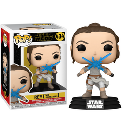 STAR WARS IX - POP N° 434 - Rey w/ 2 Light Sabers