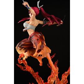 FAIRY TAIL - Erza Scarlet Samurai Ver. Kurenai - Statue OrcaToys 43cm