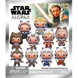STAR WARS AHSOKA - Series 1 - 3D Foam Bag Clip (Display 24 Pcs)